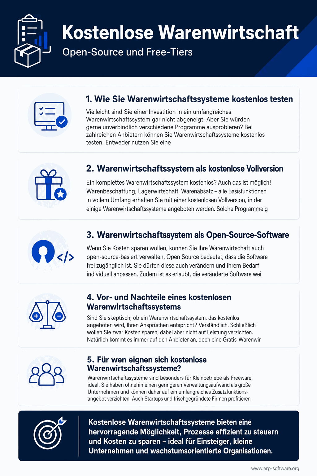 Kostenloser Warenwirtschaft mit Open-Source-Tools wie OpenZ, Odoo Community und Free-Tiers etablierter Anbieter für kleine Betriebe