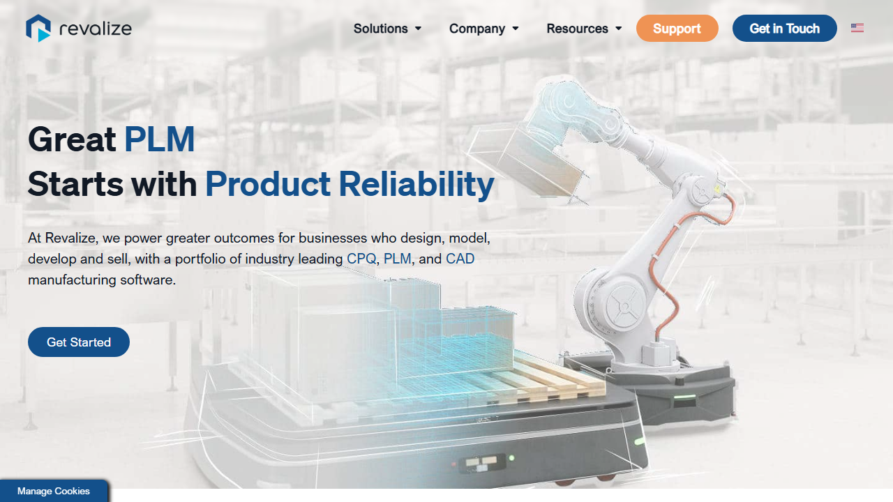 Screenshot of the homepage of speedmaxx Enterprise