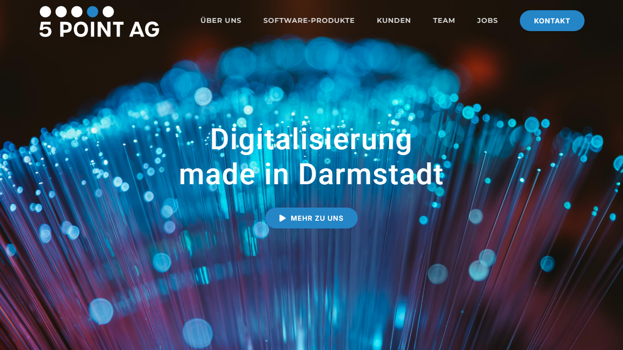Screenshot of the homepage of teamspace