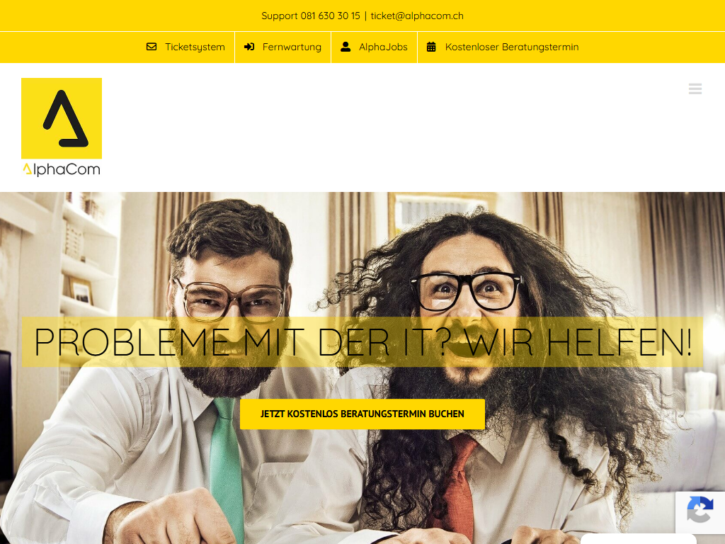 Screenshot der Homepage von Workflow+